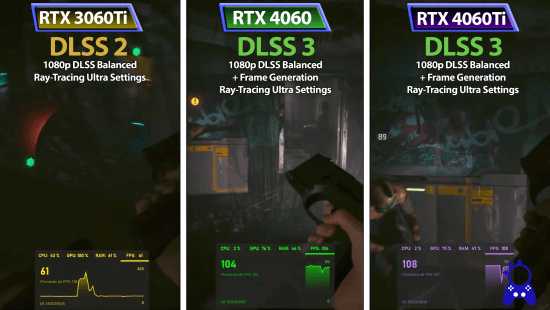 《赛博朋克2077》RTX4060显卡测试：DLSS 3提升明显