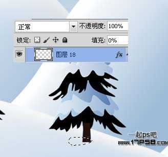 photoshop设计制作出淡蓝色白雪皑皑的2012圣诞节贺卡壁纸