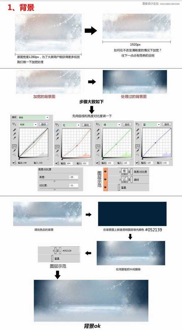 Photoshop美工教程：制作淘宝护肤品冬季全屏促销海报